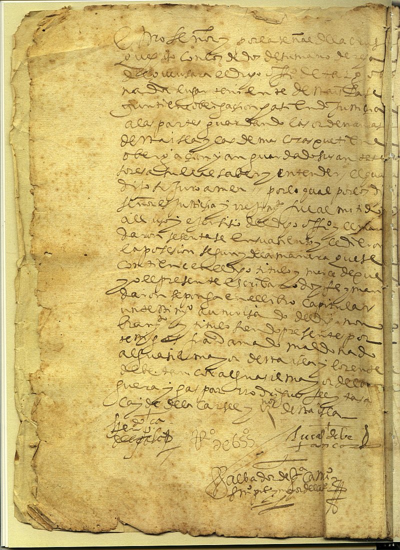 Acta de pleno del 9 de julio de 1618 (II)